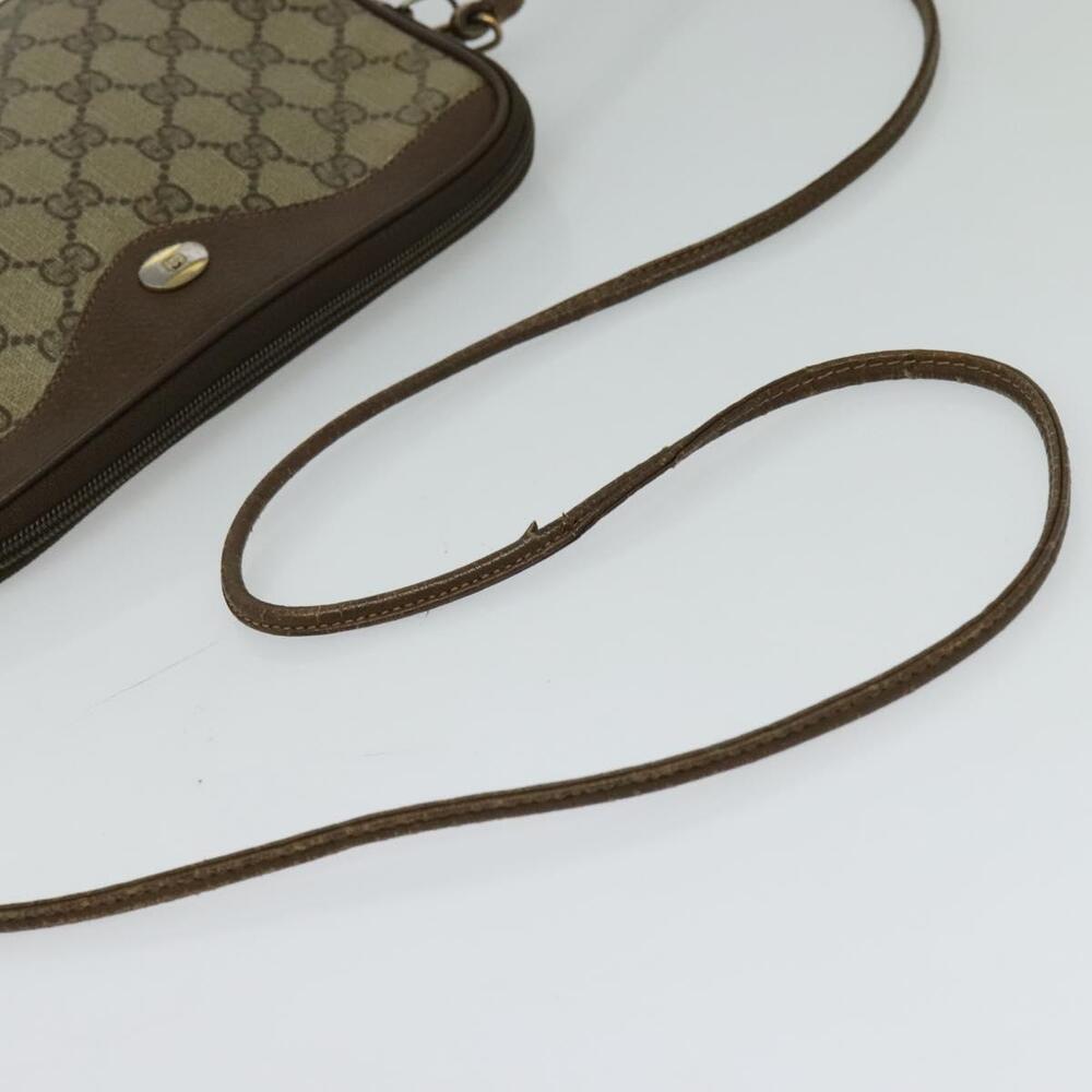 GUCCI GG Supreme Shoulder Bag Pvc Beige 97 02 068 - Picture 7 of 12
